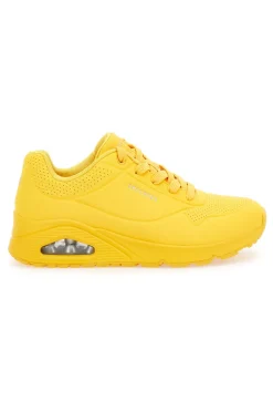Sneakers Gialle da Donna Skechers Uno-Stand on Air