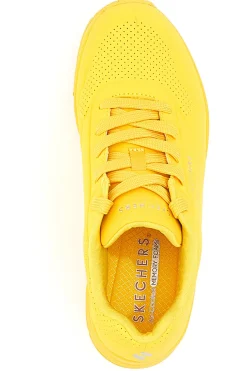 Sneakers Gialle da Donna Skechers Uno-Stand on Air