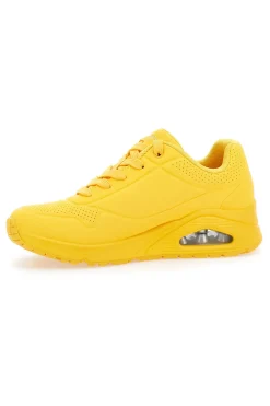 Sneakers Gialle da Donna Skechers Uno-Stand on Air