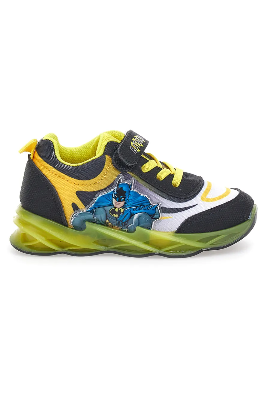 Sneakers Gialle e Nere Con Strappo Batman W1020205