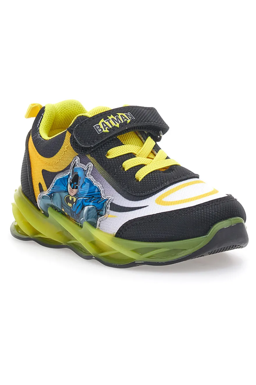 Sneakers Gialle e Nere Con Strappo Batman W1020205