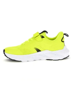 Sneakers Gialle fluo con chiusura a strappo in tessuto traspirante Diadora Snipe 4 Jr