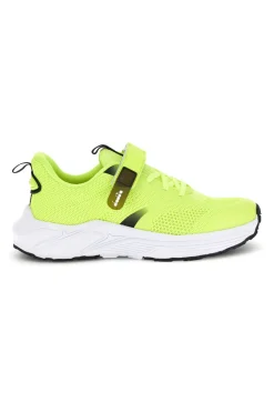 Sneakers Gialle fluo con chiusura a strappo in tessuto traspirante Diadora Snipe 4 Jr