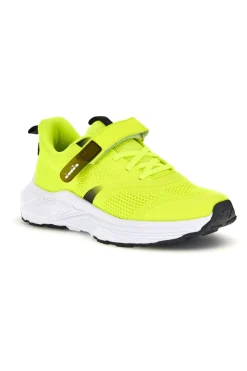 Sneakers Gialle fluo con chiusura a strappo in tessuto traspirante Diadora Snipe 4 Jr