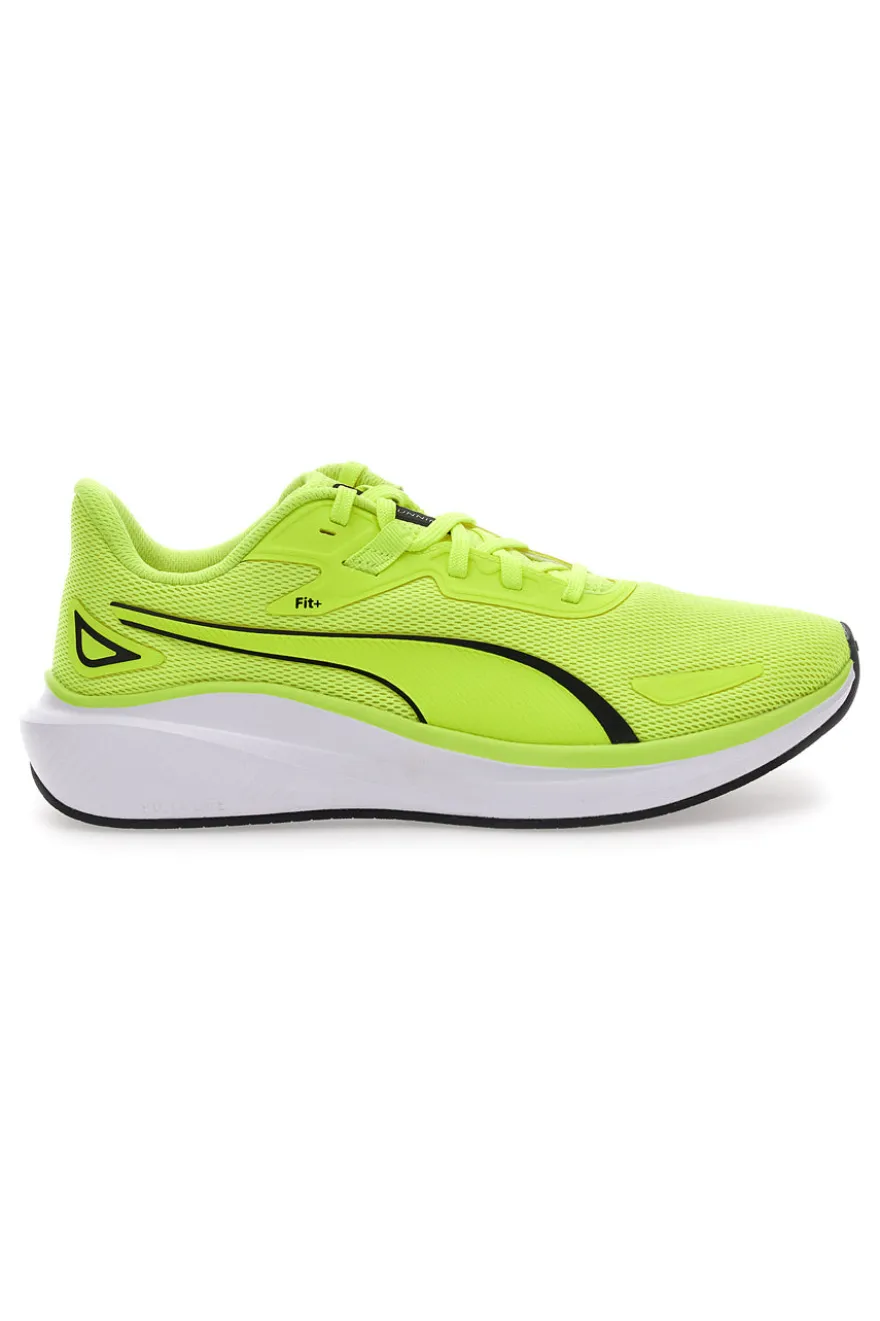 Sneakers giallo fluo leggere in mesh Puma Skyrocket Lite