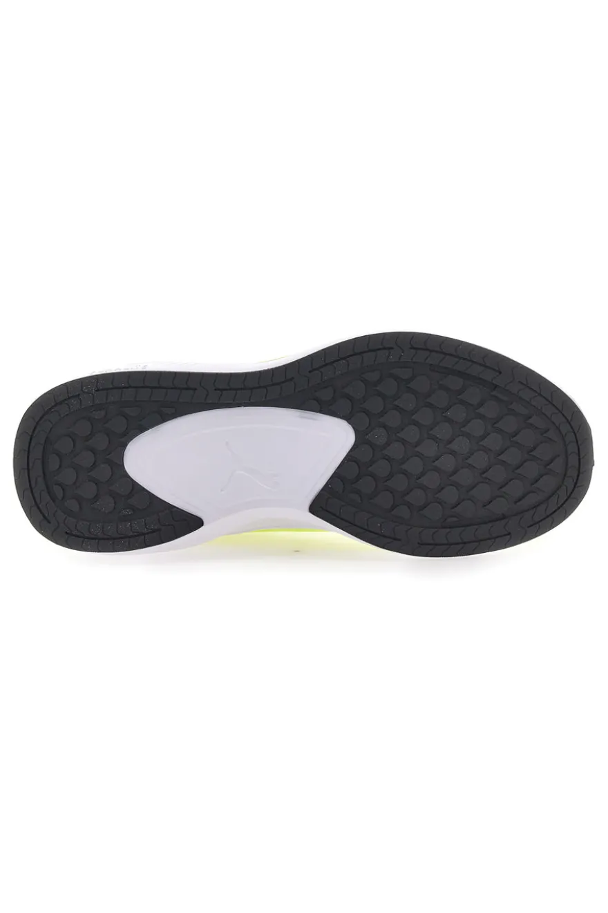 Sneakers giallo fluo leggere in mesh Puma Skyrocket Lite