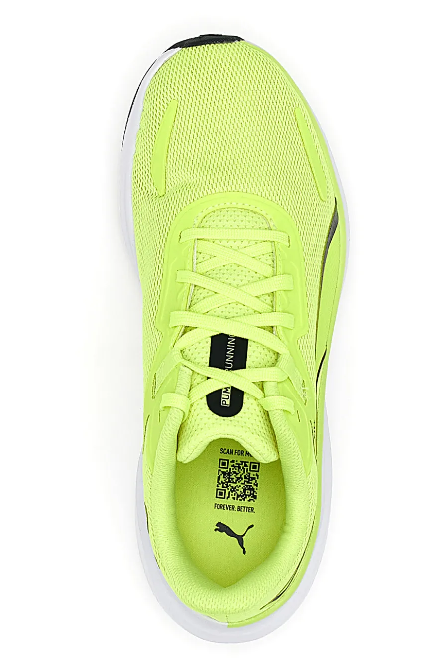 Sneakers giallo fluo leggere in mesh Puma Skyrocket Lite
