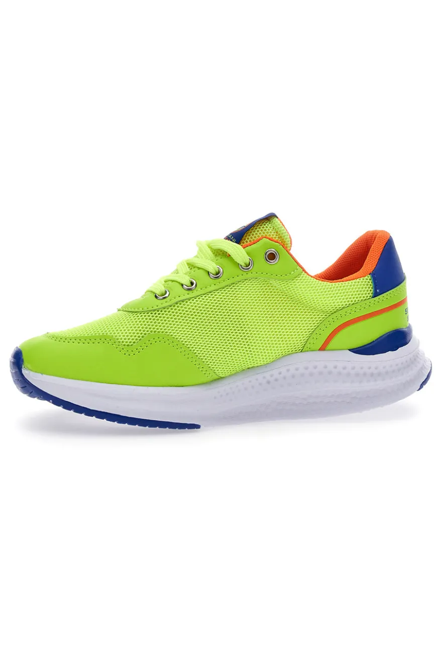 Sneakers Giallo Lime Soprani Sport 216318