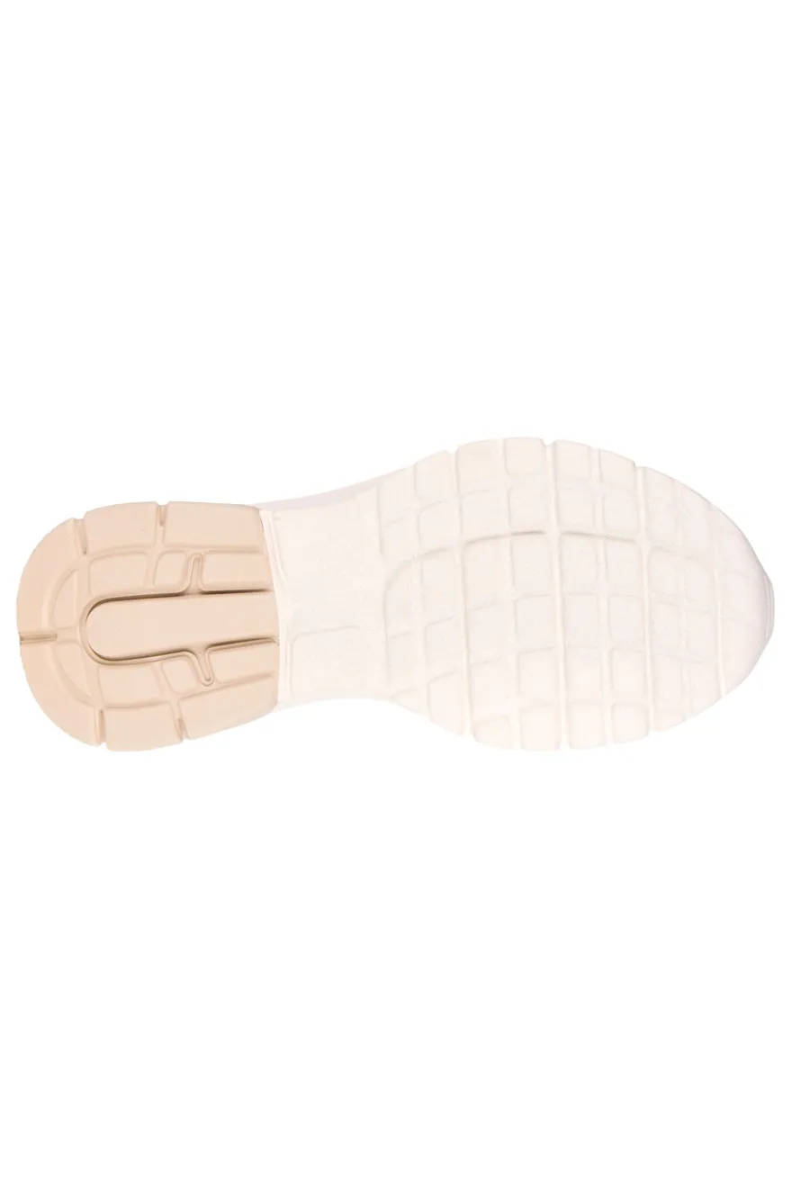 Sneakers gold con inserti in mesh Skechers Bobs Vamos