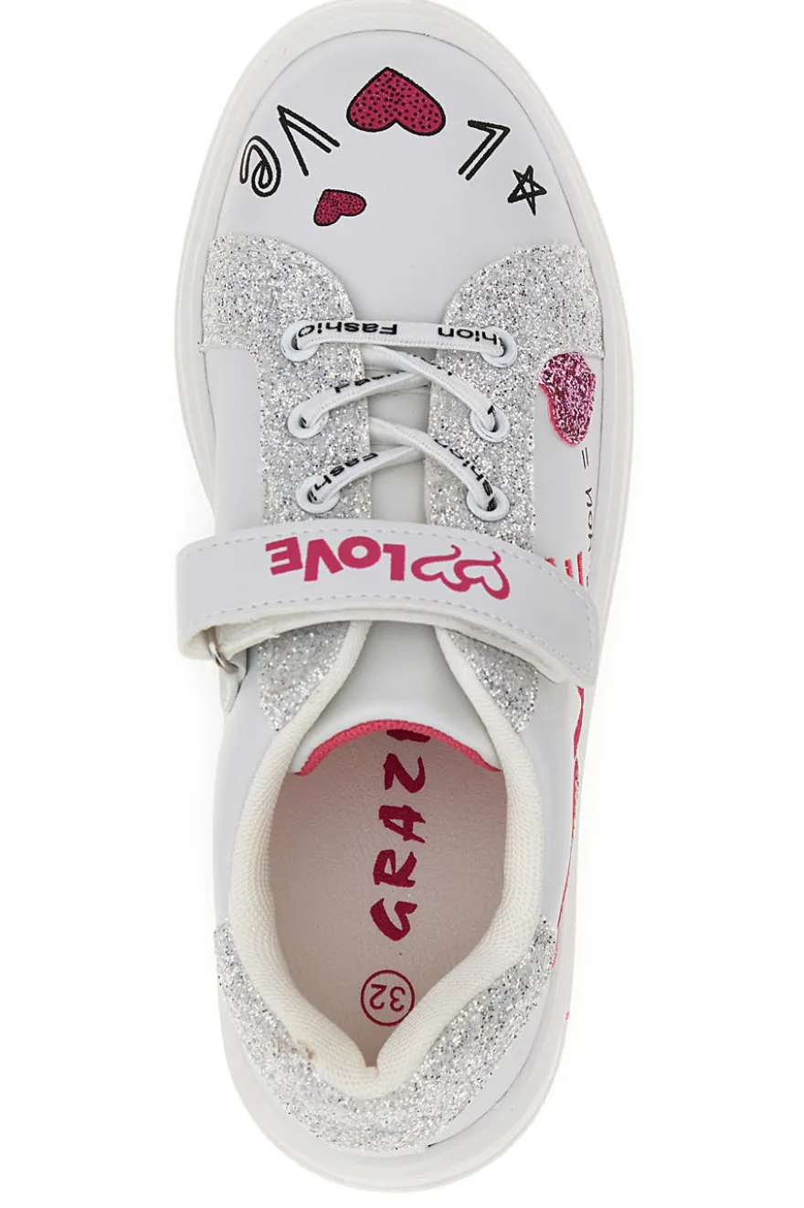 Sneakers Grazie 14016 Bianche