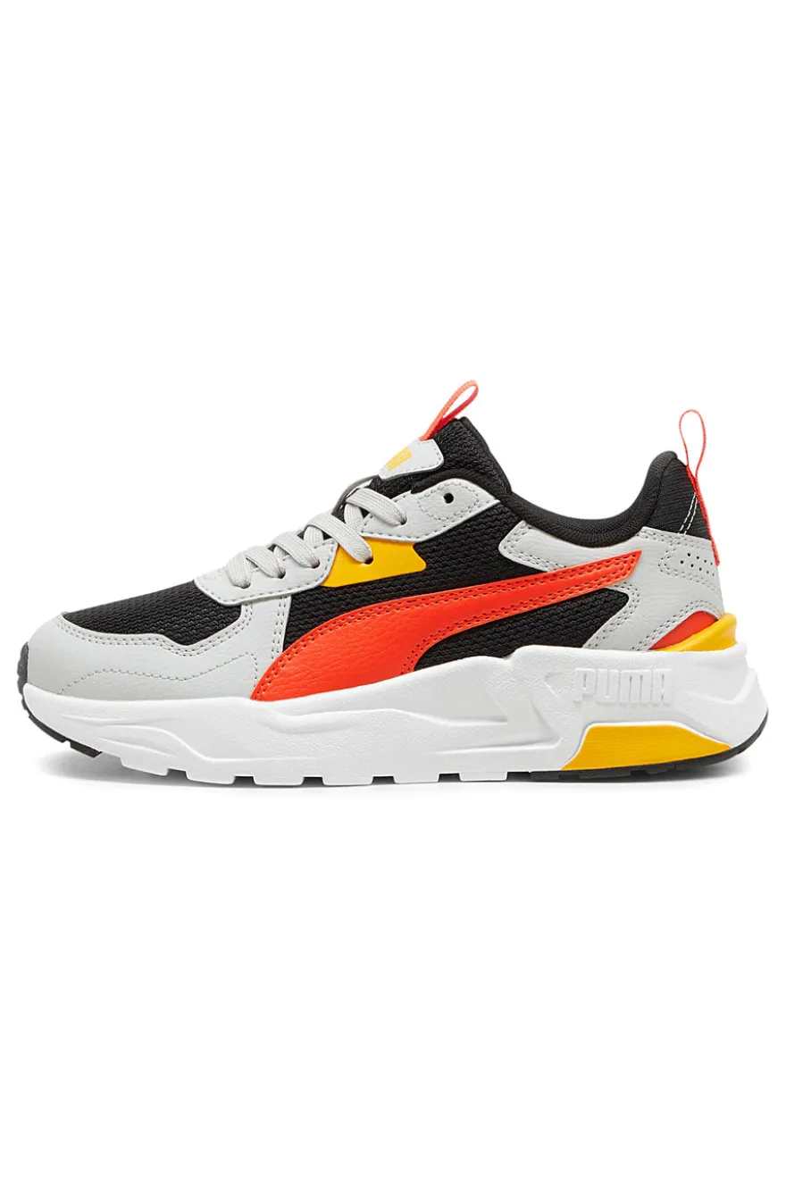 Sneakers Grigia, Rossa e Nera PUMA TRINITY LITE JR