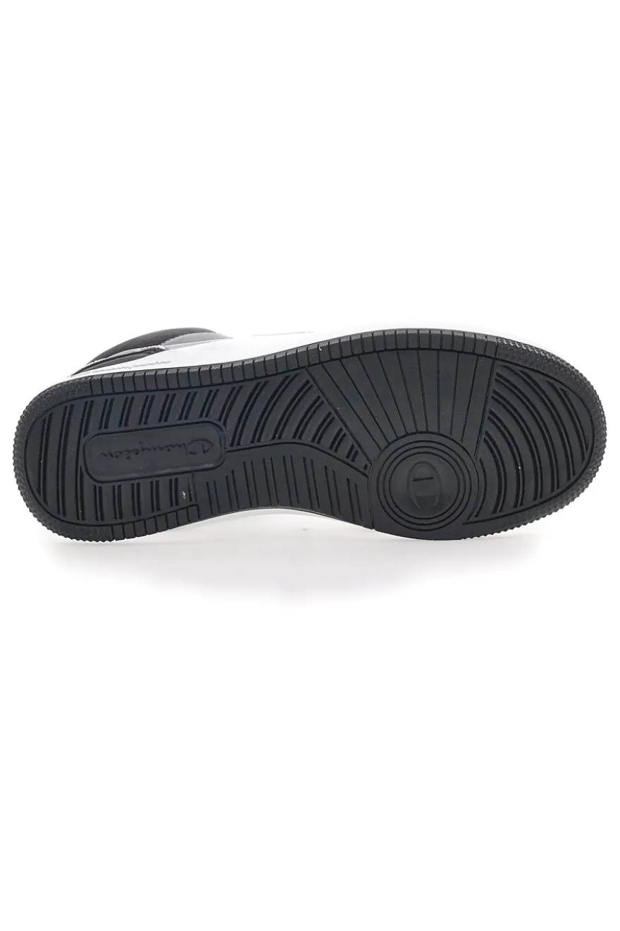 Sneakers Grigie Alte con Lacci Champion Rebound 2.0 Mid