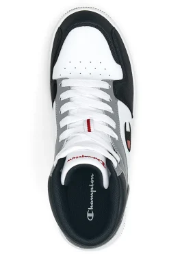 Sneakers Grigie Alte con Lacci Champion Rebound 2.0 Mid