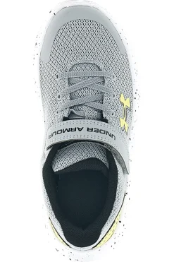 Sneakers grigie con chiusura a strappo Under armour BGS SURGE 4
