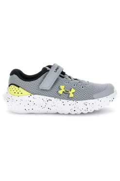 Sneakers grigie con chiusura a strappo Under armour BGS SURGE 4