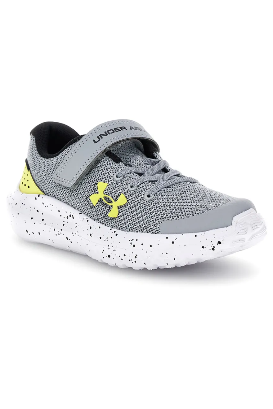 Sneakers grigie con chiusura a strappo Under armour BGS SURGE 4