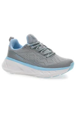 Sneakers grigie con dettagli azzurri ROUTE 66 RO51038D