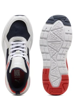 Sneakers Grigie con Dettagli Rossi e Blu PUMA Trinity 2 LT