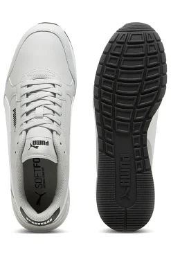 Sneakers grigie con dettagli bianchi e soletta SoftFoam+ Puma ST Runner v4 L