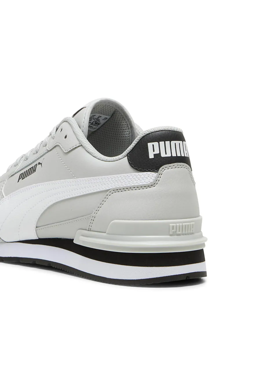 Sneakers grigie con dettagli bianchi e soletta SoftFoam+ Puma ST Runner v4 L