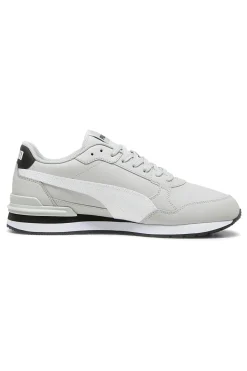 Sneakers grigie con dettagli bianchi e soletta SoftFoam+ Puma ST Runner v4 L