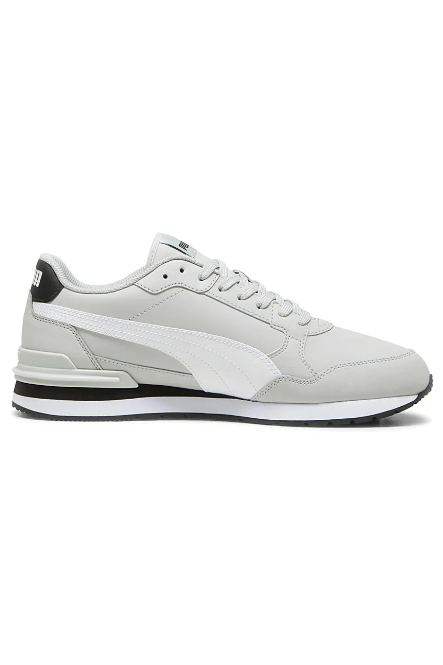 Sneakers grigie con dettagli bianchi e soletta SoftFoam+ Puma ST Runner v4 L