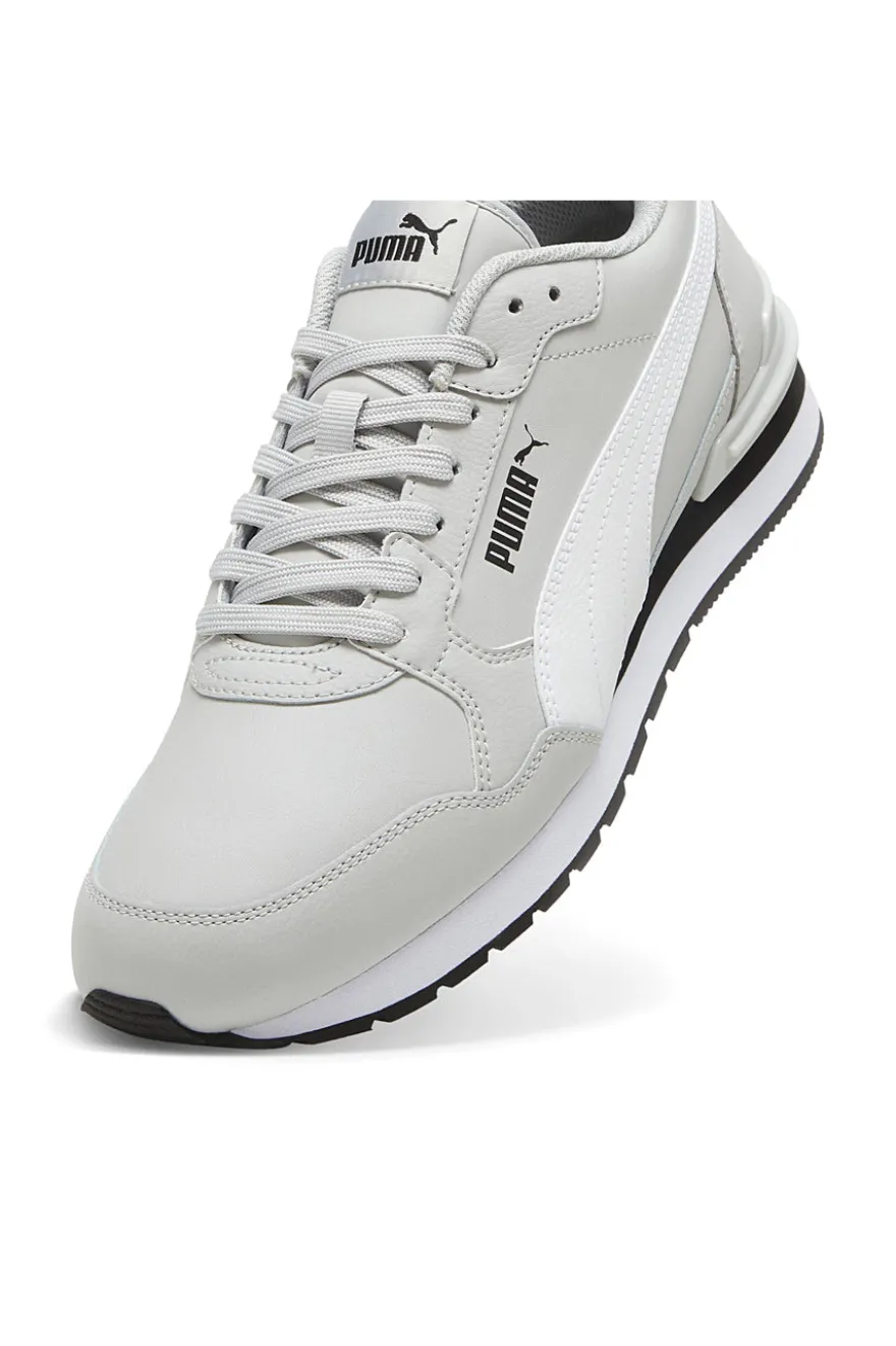 Sneakers grigie con dettagli bianchi e soletta SoftFoam+ Puma ST Runner v4 L