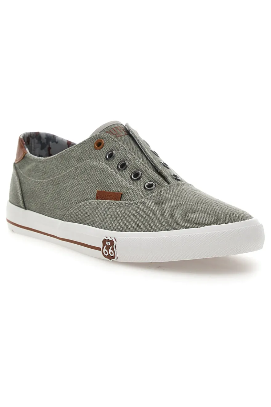Sneakers Grigie con Elastico Frontale ROUTE 66 RO91414