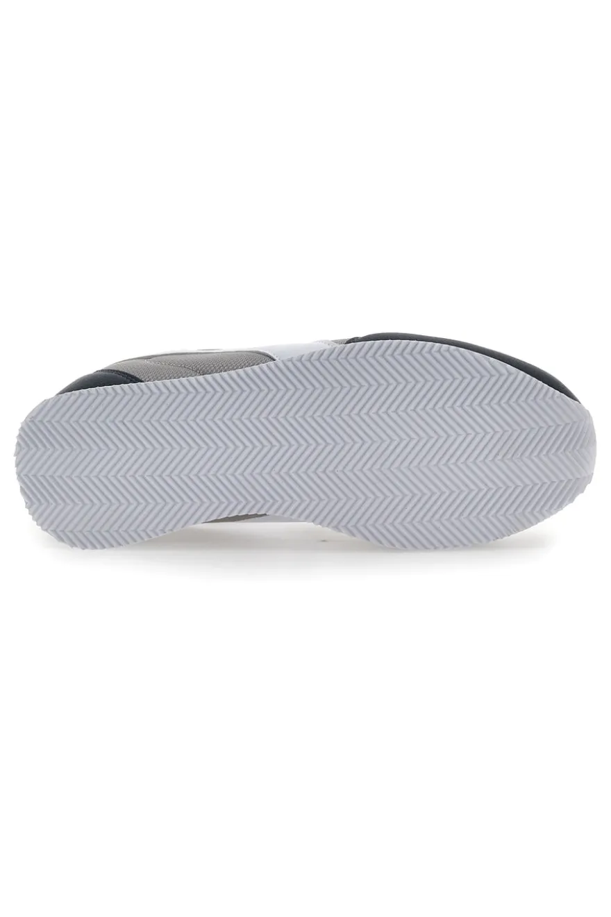 Sneakers Grigie con Fregio Bianco Diadora Simple Run