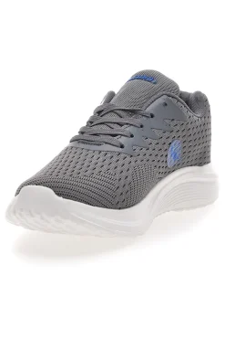 Sneakers Grigie con Lacci e Memory System Canguro CA292