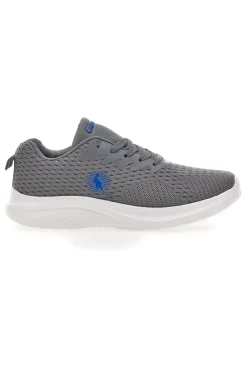 Sneakers Grigie con Lacci e Memory System Canguro CA292