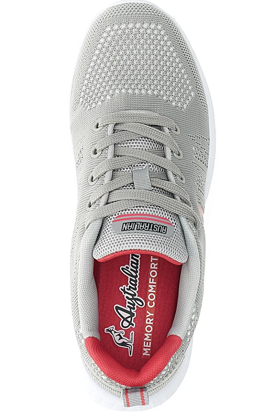 Sneakers Grigie Con Memory Confort Australian AU24W513