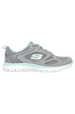 Sneakers Grigie Con Memory Foam SKECHERS Summits - Suited