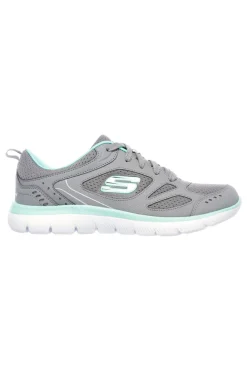 Sneakers Grigie Con Memory Foam SKECHERS Summits - Suited