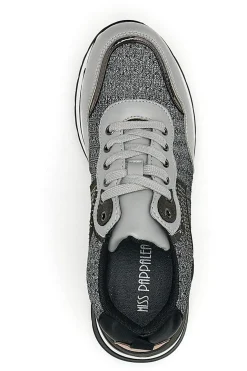 Sneakers Grigie Con Platform Miss Pappalea 23011