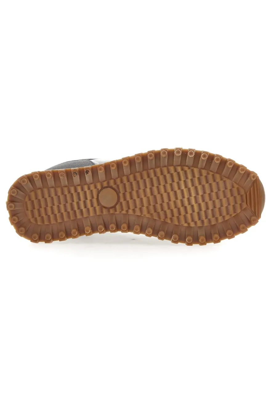 Sneakers Grigie Con Suola a Contasto Gas Spidy Mix