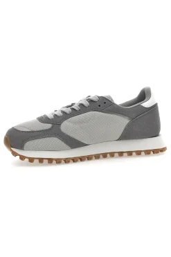Sneakers Grigie Con Suola a Contasto Gas Spidy Mix