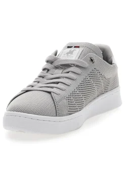 Sneakers Grigie con Tomaia Traforata U.S. POLO CLUB EMPIRE KNIT