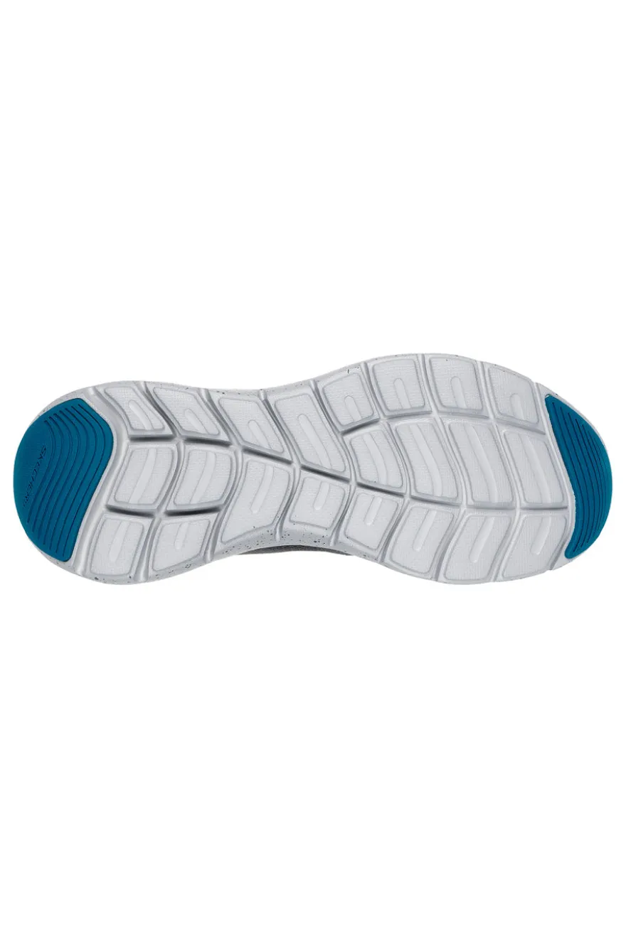 Sneakers grigie con tomaia in vera pelle e suola Flex-Lite Skechers Flex Advantage 5.0