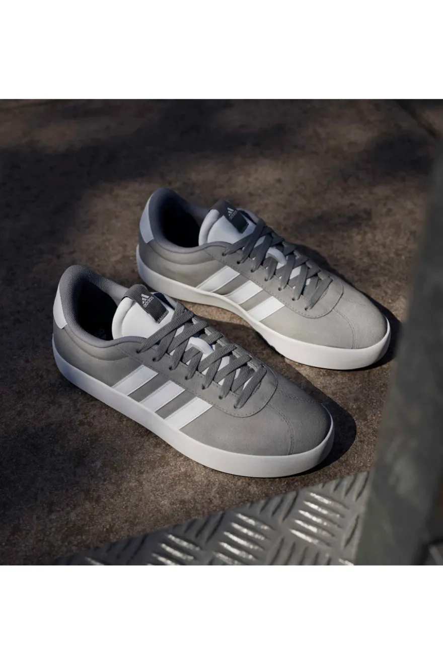 Sneakers grigie design T-Toe Adidas VL Court 3.0