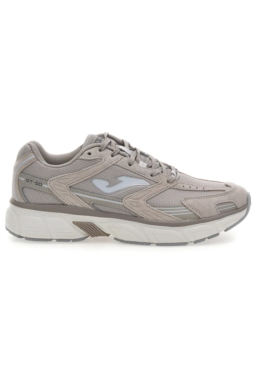Sneakers grigie e beige stile running retrò Joma RRT50S2625
