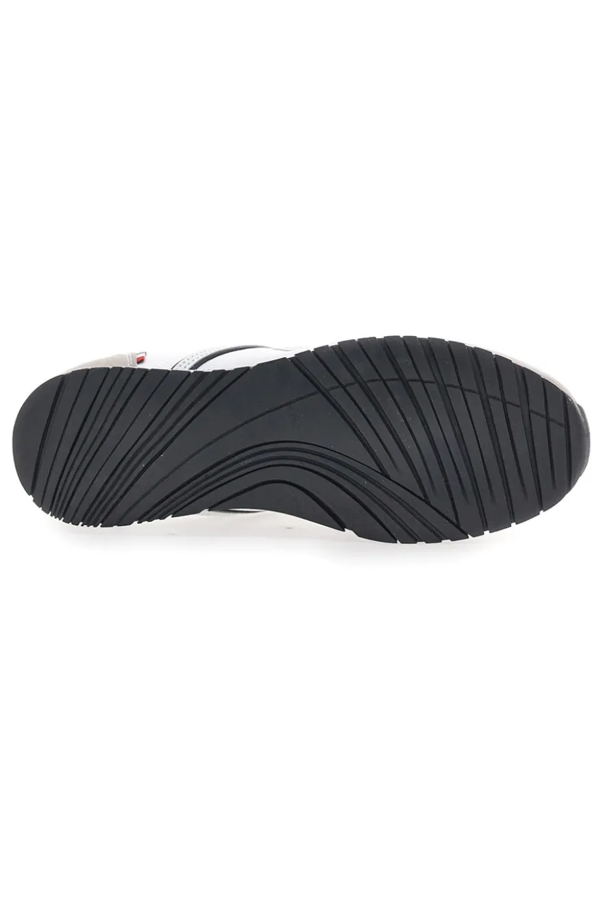 Sneakers Grigie e Bianche Con Lacci Marina Militare MM255
