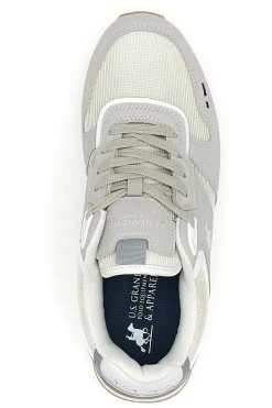 Sneakers Grigie e Bianche U.S. POLO CLUB BRIGHTON MIX
