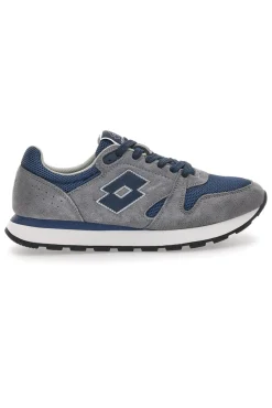 Sneakers Grigie e Blu Con Air Memory Foam Lotto Trainer Amf Msh