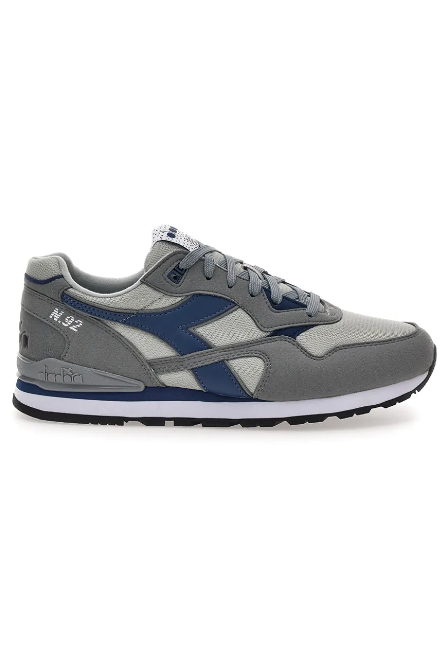 Sneakers grigie e blu DD Comfort Diadora N. 92