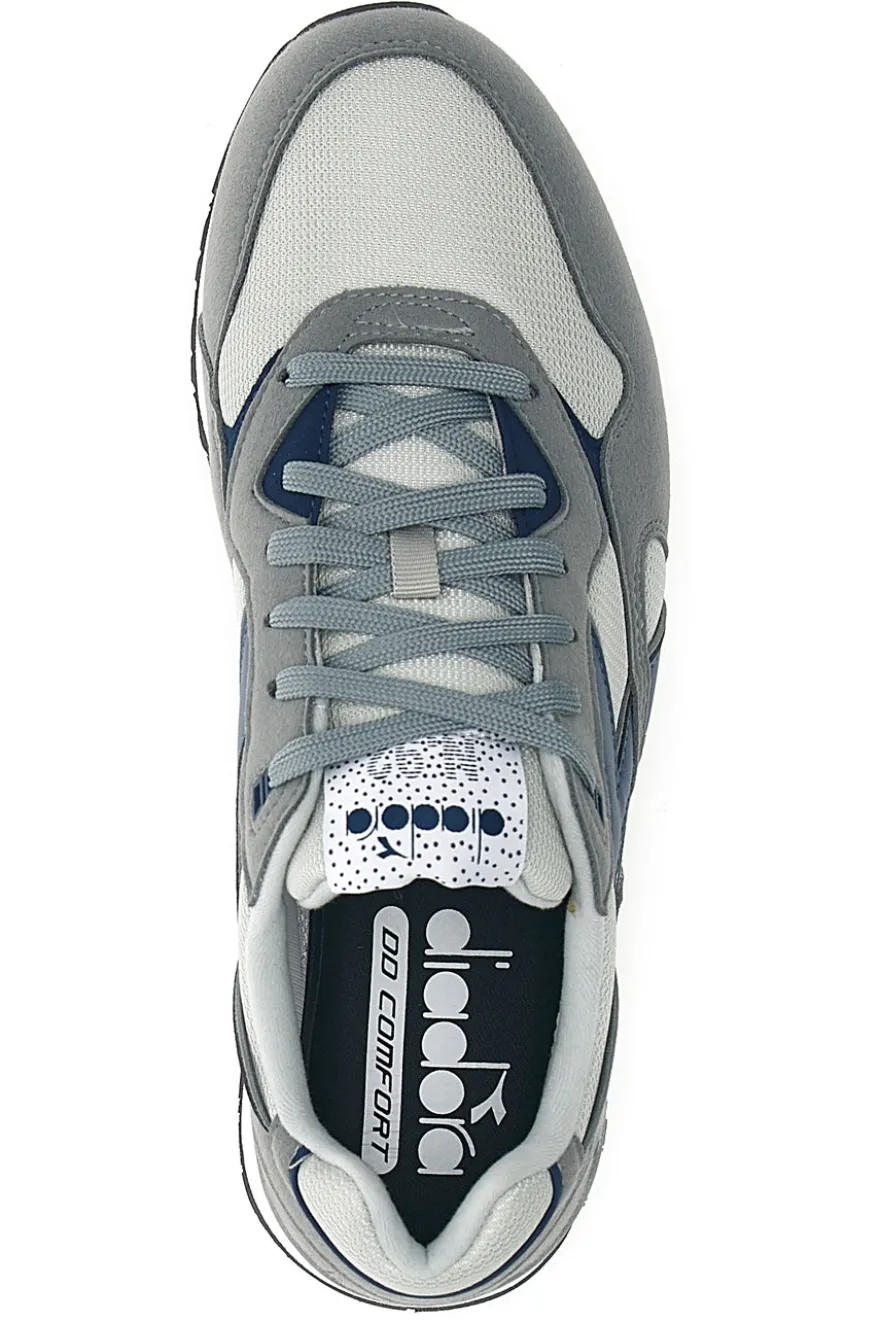 Sneakers grigie e blu DD Comfort Diadora N. 92