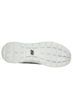 Sneakers Grigie e Lime Con Memory Foam Skechers Track Bucolo