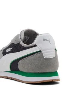 Sneakers grigie e navy in mesh con dettagli scamosciati Puma ST Miler