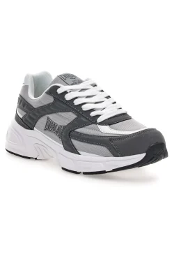 Sneakers grigie e nere Everlast Ev1202