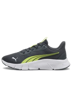 Sneakers grigie e verdi running leggere Puma Flexfocus Lite Modern Jr